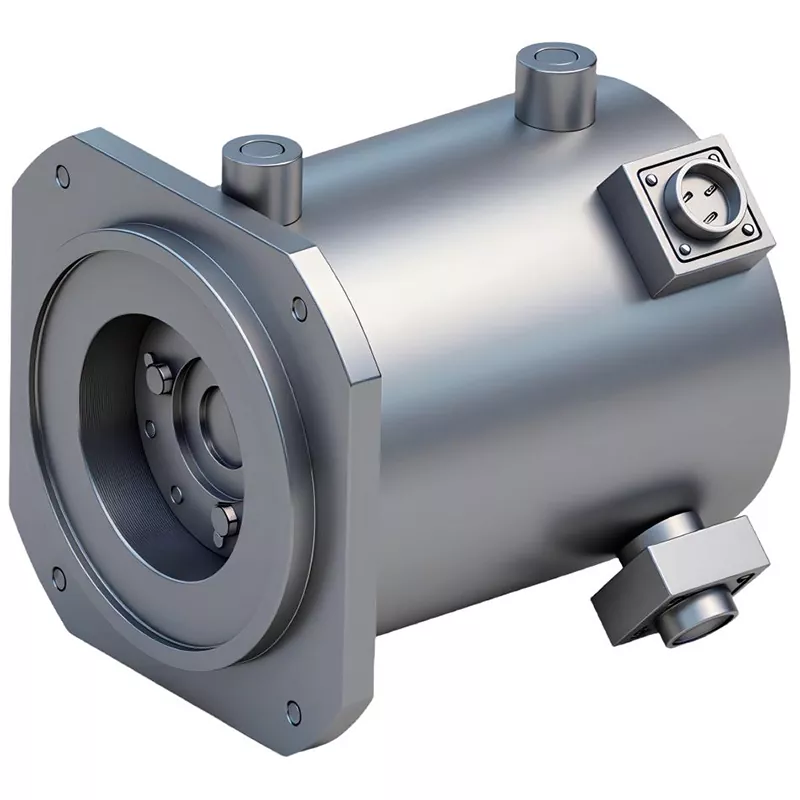 Тот баспайтын болаттан жасалған консоль сумен салқындатылған тұрақты магнитті қозғалтқыш